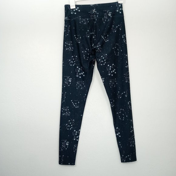 Kyodan Zodiac Constellation Stars Print Leggings - Picture 3 of 7